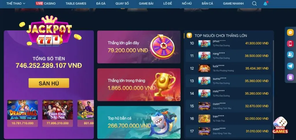 Giao diện game Bắn Cá Tx666 Đá Gà